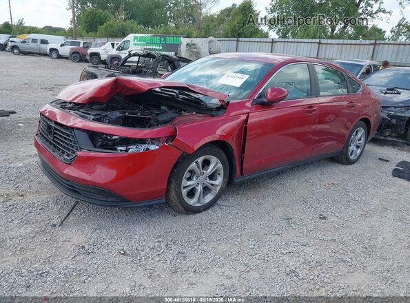 1HGCY1F28SA090338 2025 HONDA ACCORD Red Передня ліва чверть
