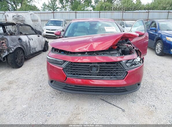 1HGCY1F28SA090338 2025 HONDA ACCORD Red Вид спереду