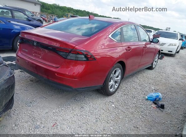 1HGCY1F28SA090338 2025 HONDA ACCORD Red Задня права чверть