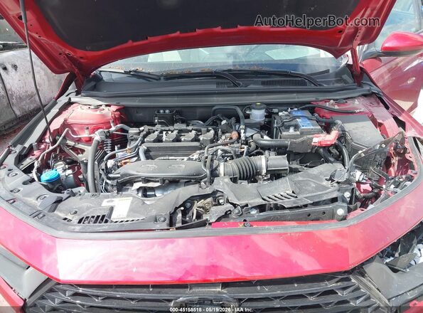 1HGCY1F28SA090338 2025 HONDA ACCORD Red Вид ззаду