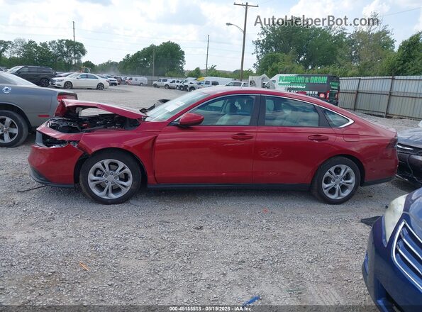 1HGCY1F28SA090338 2025 HONDA ACCORD Red Панорамний вид салону 360°