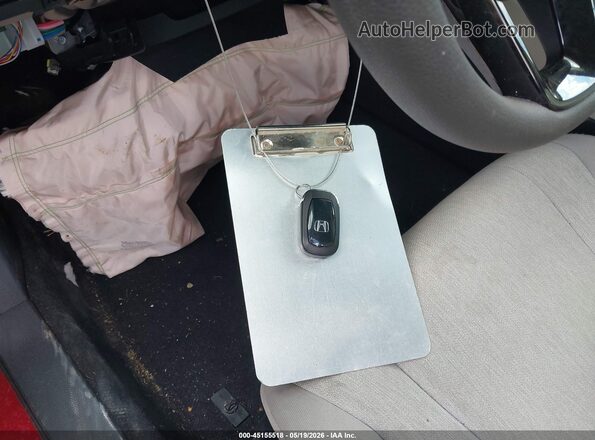 1HGCY1F28SA090338 2025 HONDA ACCORD Red Вид панелі приладів