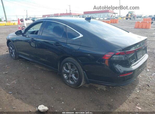 1HGCY1F31RA079877 2024 HONDA ACCORD Black Հետևի ձախ