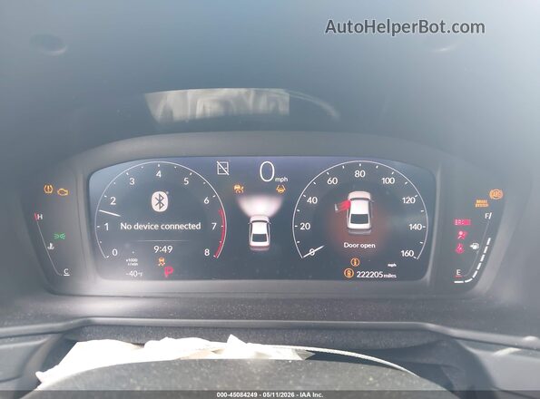 1HGCY1F31RA079877 2024 HONDA ACCORD Black Հետևի նստատեղերի տեսք