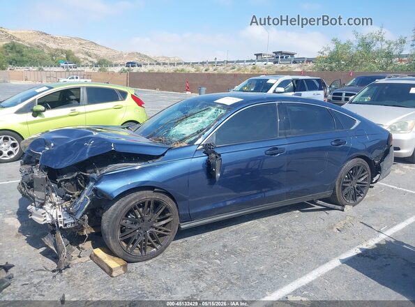 1HGCY1F32RA016724 2024 HONDA ACCORD Blue უკანა სალონის ხედი