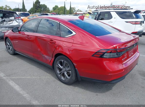 1HGCY1F33PA031133 2023 HONDA ACCORD Red Tył lewy
