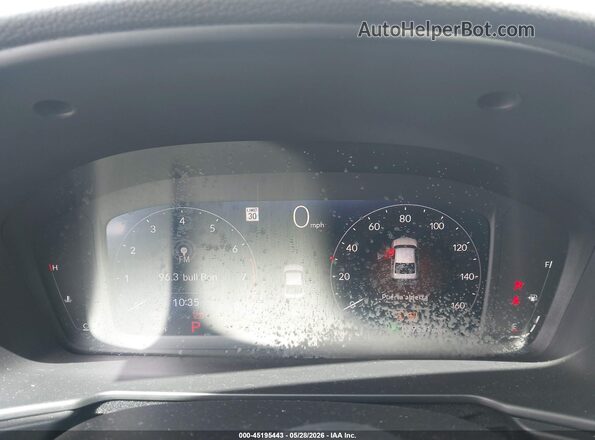 1HGCY1F33PA031133 2023 HONDA ACCORD Red Widok tylnych siedzeń