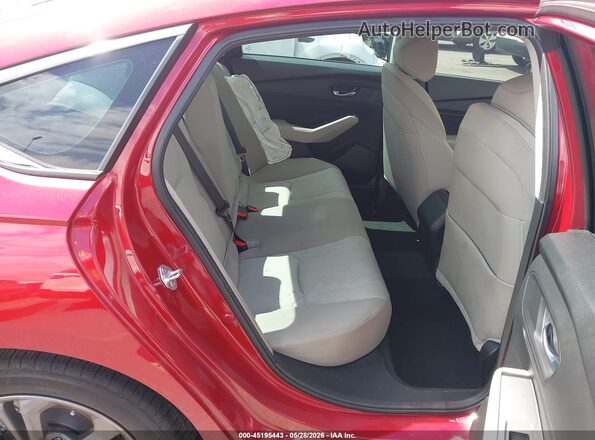 1HGCY1F33PA031133 2023 HONDA ACCORD Red Widok naklejki z numerem VIN