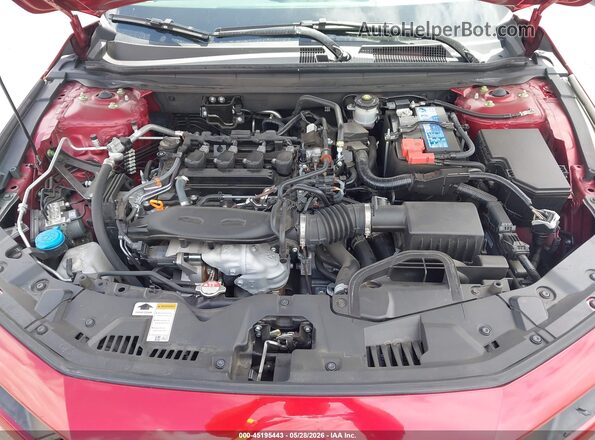 1HGCY1F33PA031133 2023 HONDA ACCORD Red Widok z tyłu