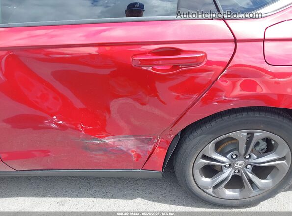 1HGCY1F33PA031133 2023 HONDA ACCORD Red Widok z przodu