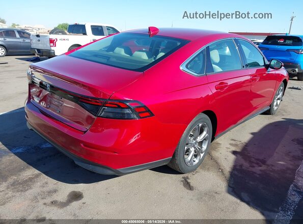 1HGCY1F33RA005876 2024 HONDA ACCORD Red Rear right