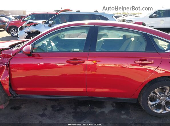 1HGCY1F33RA005876 2024 HONDA ACCORD Red Rear interior view
