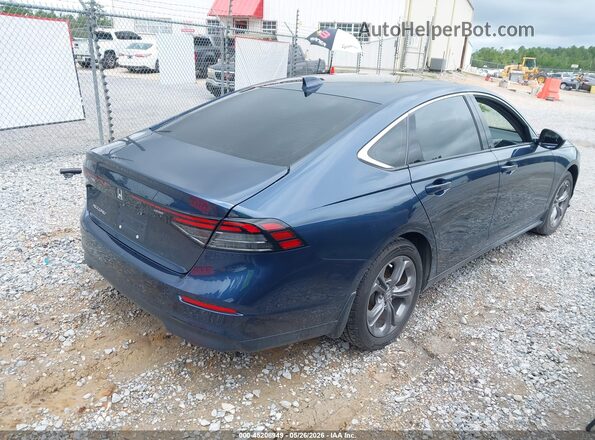 1HGCY1F34RA047795 2024 HONDA ACCORD Blue Tył prawy