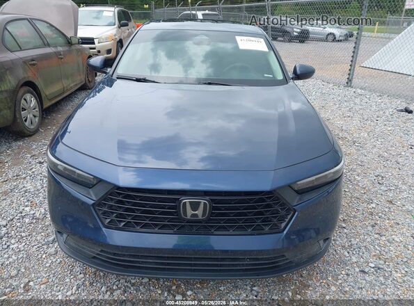 1HGCY1F34RA047795 2024 HONDA ACCORD Blue Widok zestawu wskaźników