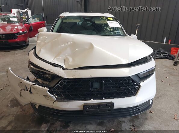 1HGCY1F35RA071121 2024 HONDA ACCORD White Vista del cuadro de instrumentos