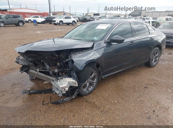 1HGCY1F36PA043938 2023 HONDA ACCORD Gray Առջևի ձախ երեք քառորդ տեսարան