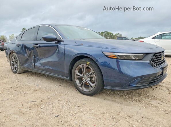 1HGCY1F36RA043246 2024 HONDA ACCORD Синий Передняя правая четверть