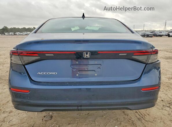 1HGCY1F36RA043246 2024 HONDA ACCORD Синий Вид сзади