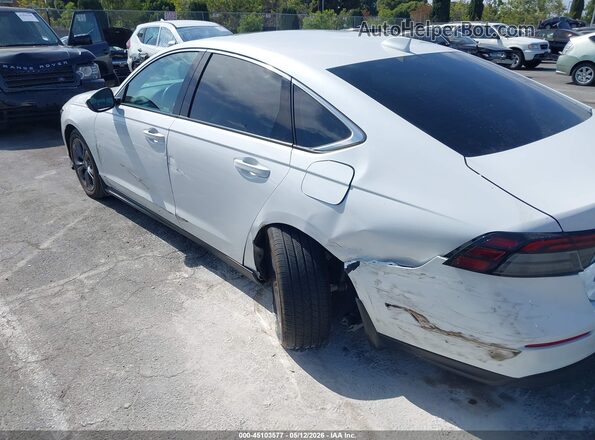 1HGCY1F37PA034486 2023 HONDA ACCORD White წინა ხედი