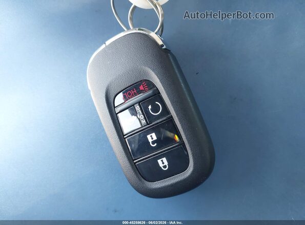 1HGCY1F37RA067412 2024 HONDA ACCORD Blue Dashboard view