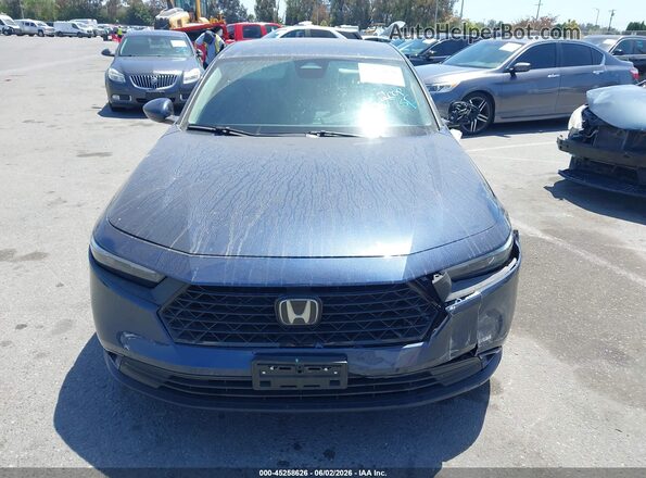 1HGCY1F37RA067412 2024 HONDA ACCORD Blue Rear interior view