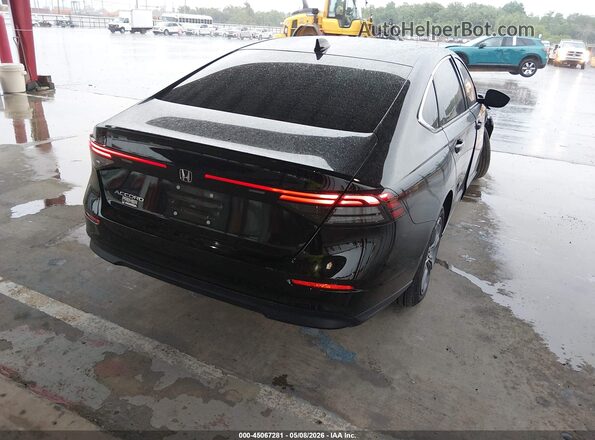 1HGCY1F38RA090441 2024 HONDA ACCORD Черный Задняя правая четверть