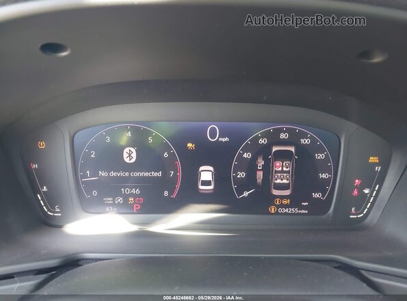 1HGCY1F39PA025210 2023 HONDA ACCORD Gray Widok tylnych siedzeń