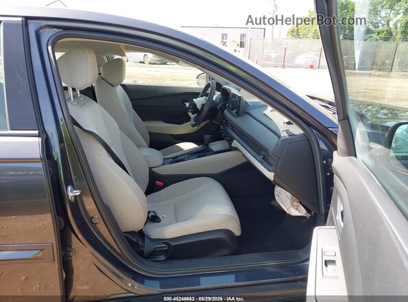 1HGCY1F39PA025210 2023 HONDA ACCORD Gray Widok wnętrza z przodu
