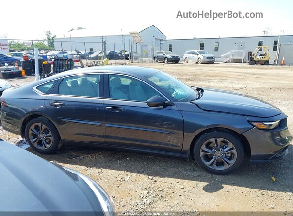 1HGCY1F39PA025210 2023 HONDA ACCORD Gray Widok wnętrza 360 stopni