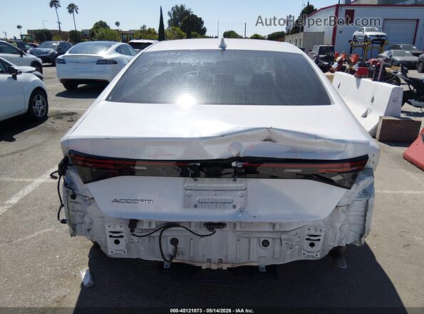 1HGCY1F39PA036014 2023 HONDA ACCORD White წინა ხედი