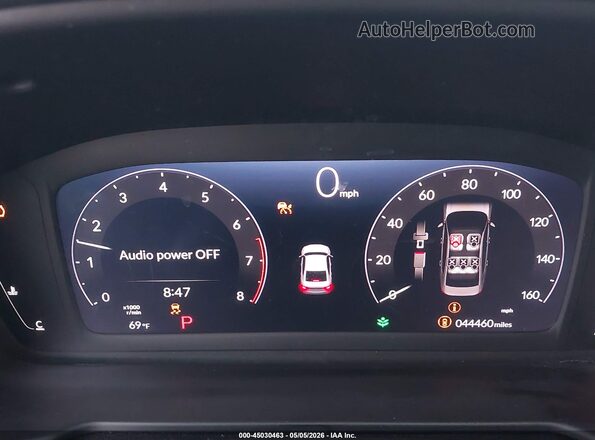 1HGCY1F39RA060381 2024 HONDA ACCORD Black Հետևի նստատեղերի տեսք