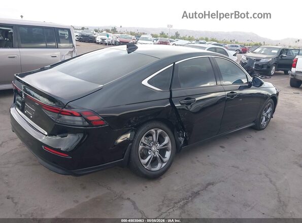 1HGCY1F39RA060381 2024 HONDA ACCORD Black Դիմացի տեսք