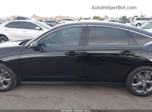 1HGCY1F39RA060381 2024 HONDA ACCORD Black Սալոնի 360 աստիճան տեսք