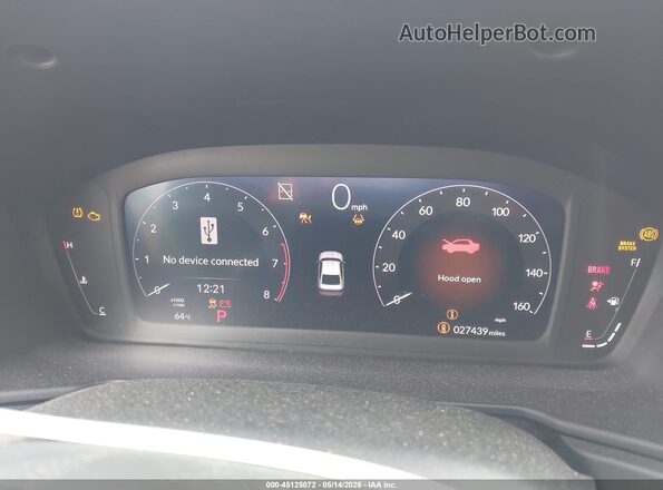 1HGCY1F39RA064205 2024 HONDA ACCORD White Հետևի նստատեղերի տեսք
