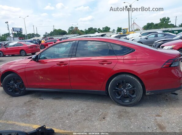 1HGCY1F40SA038011 2025 HONDA ACCORD Red Vista interior de 360 grados
