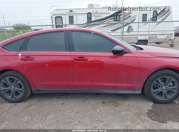 1HGCY1F40SA069601 2025 HONDA ACCORD Red Панорамний вид салону 360°