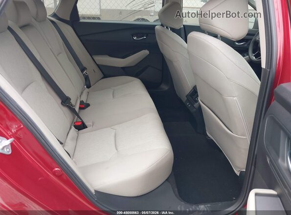 1HGCY1F40SA069601 2025 HONDA ACCORD Red Вид наклейки з VIN-кодом