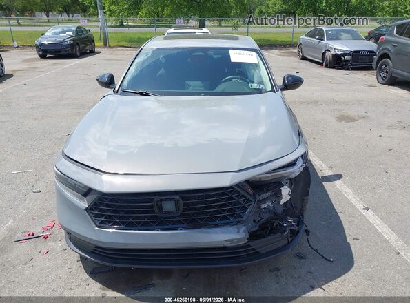 1HGCY1F41SA036588 2025 HONDA ACCORD Gray Instrument cluster view