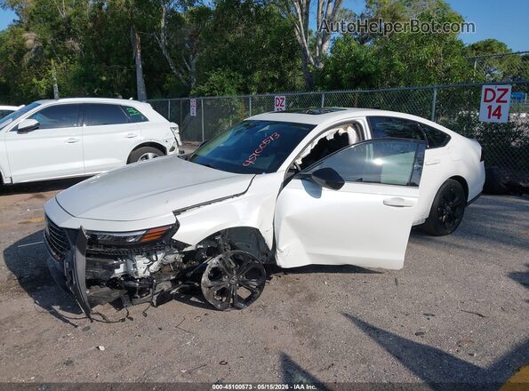 1HGCY1F41SA039815 2025 HONDA ACCORD White Передня ліва чверть