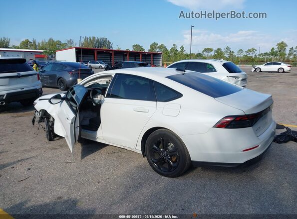 1HGCY1F41SA039815 2025 HONDA ACCORD White Задня ліва чверть