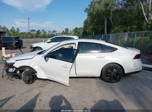 1HGCY1F41SA039815 2025 HONDA ACCORD White Панорамний вид салону 360°