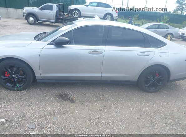 1HGCY1F41SA048689 2025 HONDA ACCORD Silver Vista interior de 360 grados