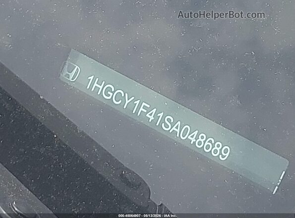 1HGCY1F41SA048689 2025 HONDA ACCORD Silver 