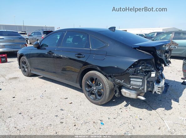 1HGCY1F41SA061975 2025 HONDA ACCORD Black Rear left