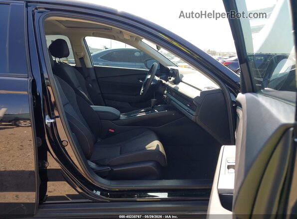 1HGCY1F41SA061975 2025 HONDA ACCORD Black Front interior view