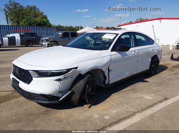 1HGCY1F41SA090019 2025 HONDA ACCORD White Vista tres cuartos delantera izquierda