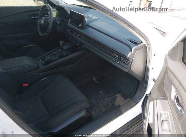 1HGCY1F42SA015507 2025 HONDA ACCORD White Vista interior delantera
