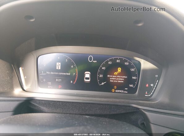 1HGCY1F42SA015507 2025 HONDA ACCORD White Vista de los asientos traseros