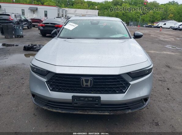 1HGCY1F42SA067364 2025 HONDA ACCORD Silver Սարքավորումների վահանակի տեսք