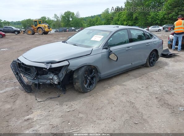 1HGCY1F43SA034776 2025 HONDA ACCORD Синий Передняя левая четверть
